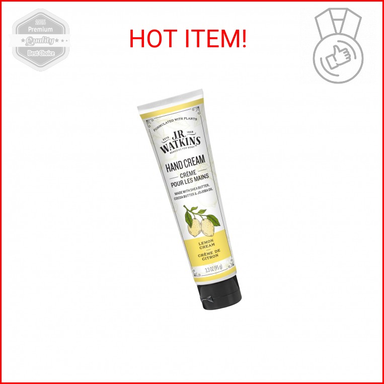 J.R. Watkins Natural Moisturizing Hand Cream, Hydrating Hand