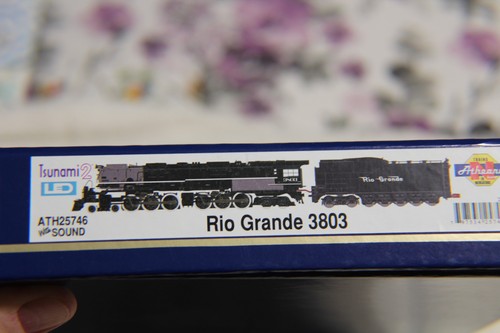 N Athearn 25746 DRGW Rio Grande 4-6-6-4 Challenger #3803 DCC y sonido  | Condition: Used