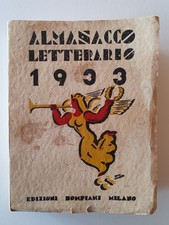 ALMANACCO LETTERARIO BOMPIANI 1933 MUNARI MARINETTI FUTURISMO