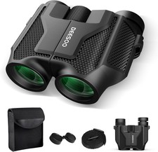 Compact 20x25 High Power Binoculars for Adults Kids Bird Watching Hiking Travel
