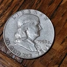 1963 Franklin Half Dollar 50c