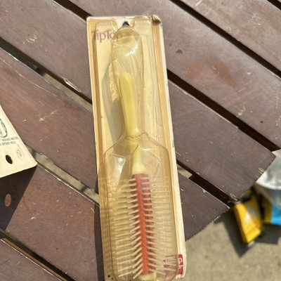 #ad NOS Vintage Hair Styling Brush Tip Top Brand by ` Salon 7” $12.99