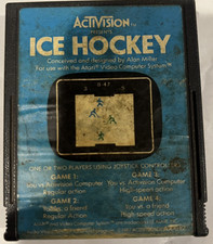 Ice Hockey (Atari 2600, Activision, 1981) Video Game, Vintage - Cartridge Only