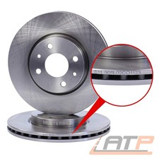 2x BREMSSCHEIBE Ø308 BELÜFTET VORNE FÜR OPEL VECTRA B i 500 ZAFIRA A 2.0 OPC B