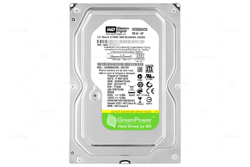 WD5000AVDS WD HDD 500GB 5.4K SATA 3G 3.5" LFF - Afbeelding 3 van 7