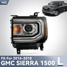 Hidxenon Headlight 2016 2017 2018 Gmc Sierra 1500 Projector Type Driver Side