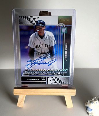 2026 Topps Chrome Ken Griffey Jr. Chromographs Auto CHR-KGI Mariners gold /50