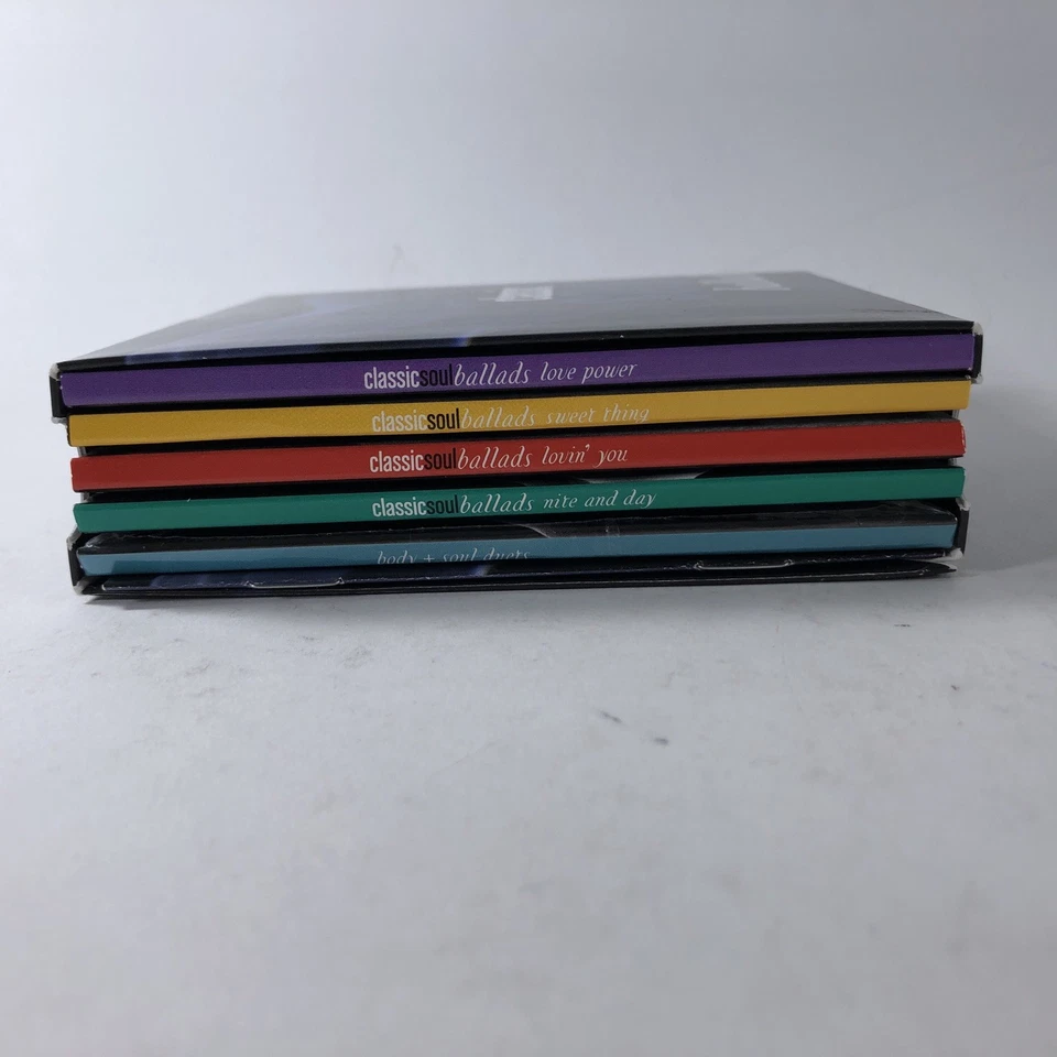 Time Life Classic Soul баллады 10 CD бокс-сет + тело душа дуэты любовь сила - Изображение 4 из 4