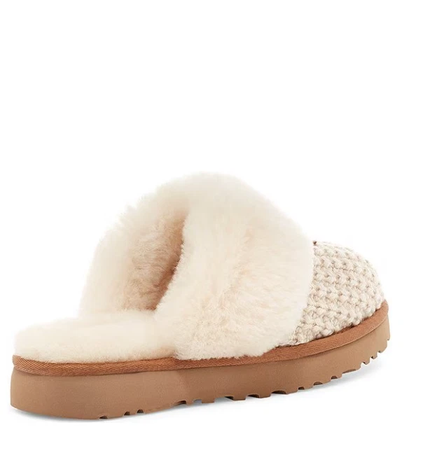 HOT PRICE UGG Women's Cozy Knit Slippers, Cream (NEW WITH BOX) - Image 3 of 4