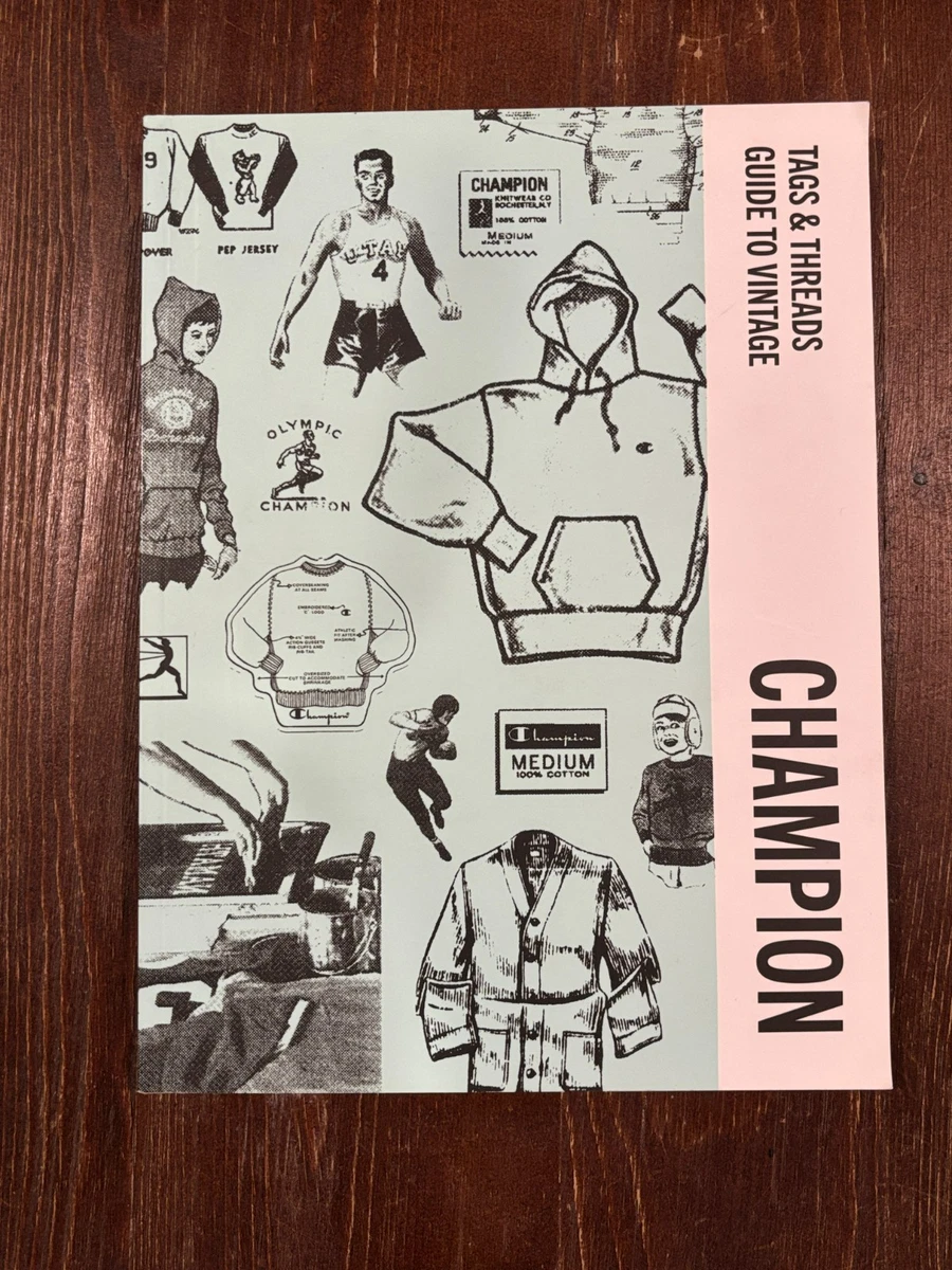 Tags & Threads Guide To Vintage Champion Clothing Sweatshirts