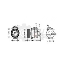 Kompressor Klimaanlage für Audi A4 2.0 1.6