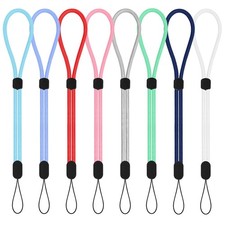 Hovmwey Wrist Strap Lanyard, 8 Pack Adjustable Wristlet Phone Lanyards for Keys,
