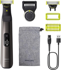 PHILIPS Oneblade Pro 360 Face & Body - Elektrischer Rasierer, Trimmer & Bodygroo