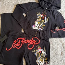 Ed Hardy Tracksuit (Size S)