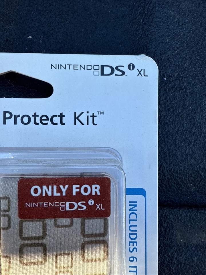Nintendo DSi XL Clean and Protect Kit Power A Brand New Includes 6 Items Black - Image 3 of 4