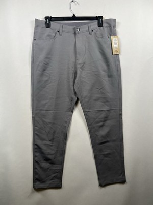 Leg3nd Men's Outdoor Fit Stretch Gray Pants Size 36 (38-29) NWT