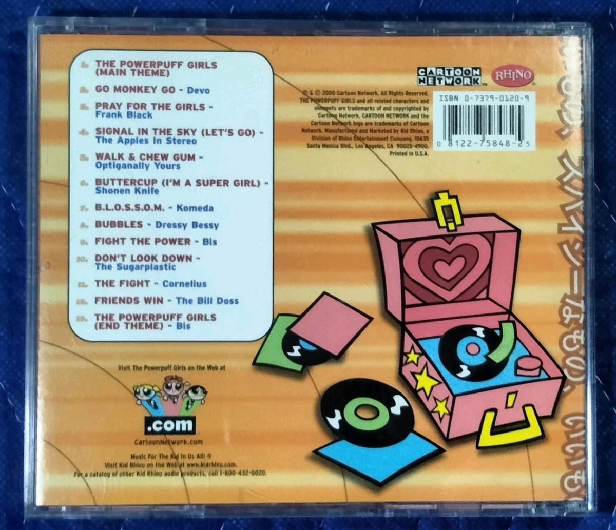 The Powerpuff Girls: Heroes & Villains [Music inspired by](CD