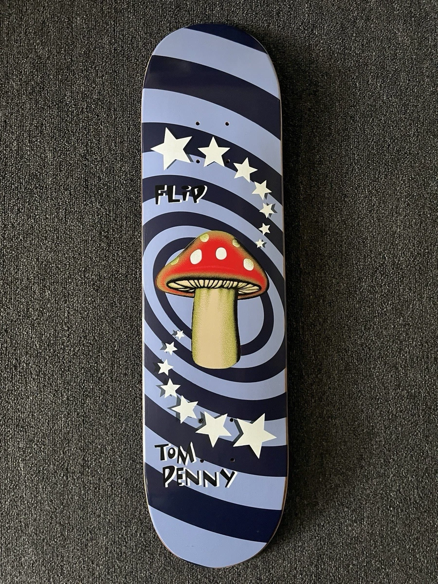 Skateboard Deck Flip Tom Penny - Édition Rare Orange Et Vert Motifs, Neuve