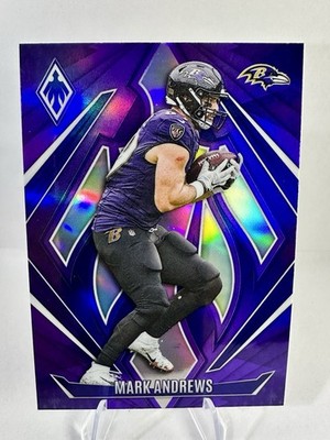2024 Panini Phoenix- Mark Andrews #105 Purple Fade Baltimore Ravens COLOR MATCH
