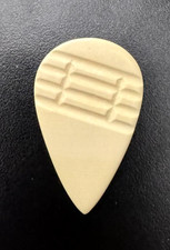 Vintage Ivory White Guitar / Mandolin Pick #31 w/ Natural TONE! THICK & HEAVY lg