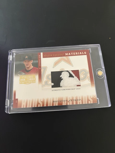 2005 Donruss Prime Patches Roy Oswalt 1/1 Patch Houston Astros