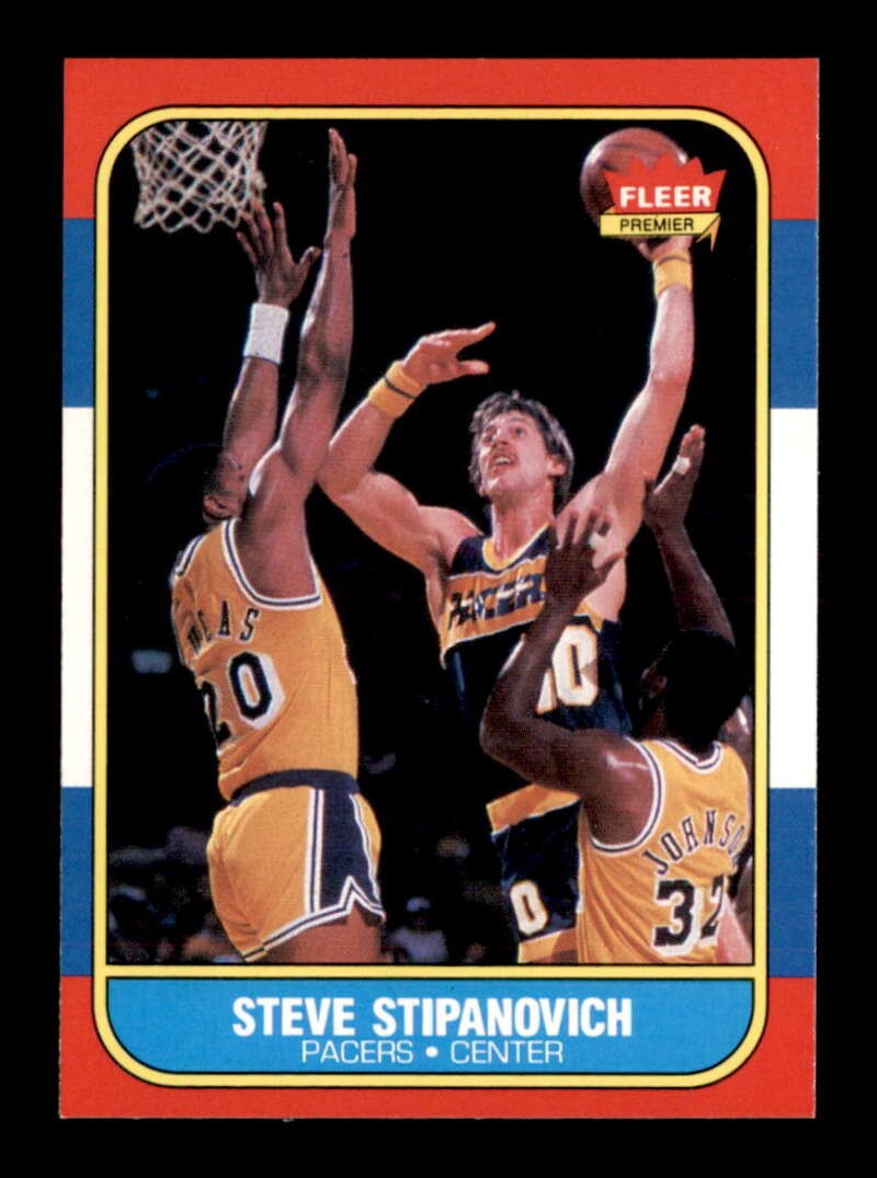 1986 Fleer #106 Steve Stipanovich   NM/NM+ X3621309