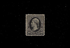 US Scott 228, 1890 30c Black, Unused, OG, Very Fine SCV $300.00