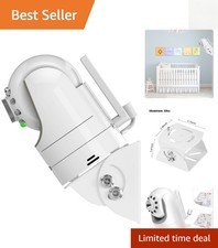 Elegant Adjustable Wall Mount for Infant Optics DXR-8 and Universal Monitors