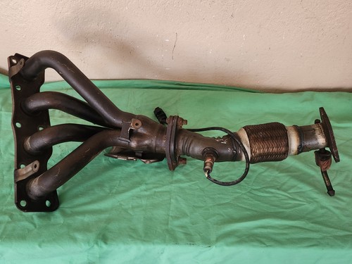 2011-2014 HYUNDAI SONATA 2.4L EXHAUST MANIFOLD & OXIGEN SENSOR OEM 11 12 13 14