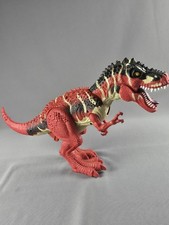 Large Electronic T-Rex Dinosaur Toy Red & Black – Lights & Sounds – 30cm Tall