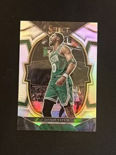 2022-23 Panini Select Concourse Jayson Tatum #55 Silver Prizm
