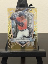 2024 Bowman Sterling Marco Luciano Tek RC Gold Refractor Rookie #/50 Giants