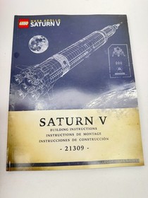 LEGO Ideas 21309 Saturn V &ndash; NASA Apollo &mdash; USED, 100% Complete w/ Set, Instr.