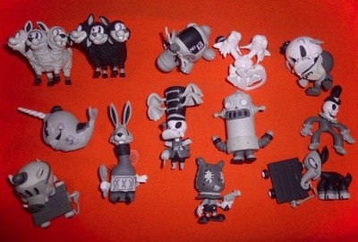 Kidrobot CARNIES   Complete Set of 13 Vinyl Figures by Brandt Peters (2010)