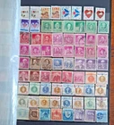 USA STAMP COLLECTION ALBUM APPROX 2000 STAMPS + MINIATURE SHEETS