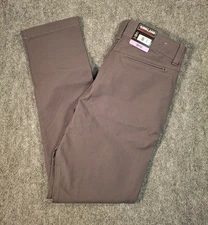 Kirkland Signature Men’s Stretch Tech Pant, Gray, Size: 30x32, NWT