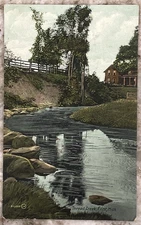 Thread Creek Flint Michigan Divided Back Postcard C011