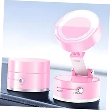 Vacuum Suction Magnetic Phone Holder, 2025 Upgraded Foldable and Pink