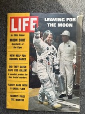 Life Magazine Neil Armstrong 1969 Flap And Inserts Apollo’s Leap For The Moon