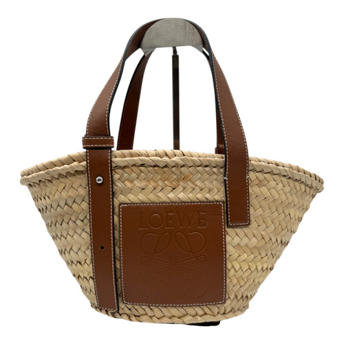 LOEWE Basket Bag Small Handbag Tote Bag Shoulder Bag Brown