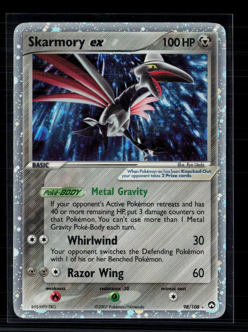 Pokemon 2007 EX Power Keepers Skarmory EX #98/108