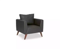 Schwarz Sessel Design Polster Sitz Arbeitszimmer BüRo Office Neu