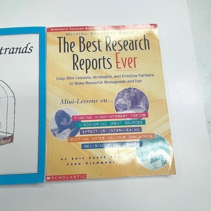 Research Paper Writing Help Books Grades 4-8 Homeschool Middle School NEW - Image 2 of 4