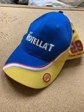 Shell Rotella T Kevin Harvick Hat Cap Strap Back #29 RCR Racing NASCAR Embroider