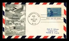 US COVER AIR FORCE 50TH ANNIVERSARY AIR MAIL FDC SCOTT C49 FLEETWOOD CACHET