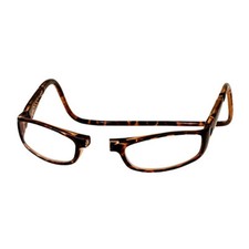CliC 1.25 Diopter Magnetic Reading Glasses: Euro - Tortoise