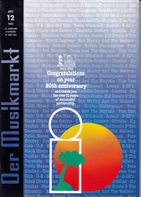 Der Musikmarkt Heft 12/1982 (15. Juni) - Titel: Island Records / Nicole Poster