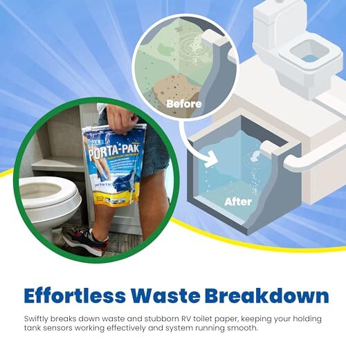 Rv Holding Tank Treatment Toilet Chemicals CleanerÃ‚ï¿½ Camper Travel