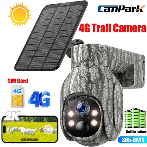 Deer Camera Trail Camera 2Packs, 4G LTE Cellular Trail Cameras