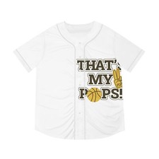 Dad's Game Day Baseball Jersey, Sports Apparel, Father's Day Gift, Fun [...]
